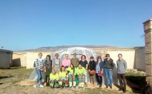 Representantes de un centro de formación alemán visitan Caudete para conocer el programa de FP dual de jardinería de FOBESA